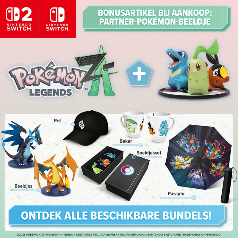 Pokémon Legends: Z-A en Pokémon Legends: Z-A – Nintendo Switch 2 Edition